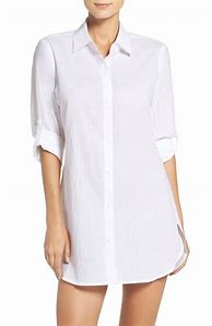 Image result for Button Down Shirt Over White Tee