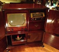 Image result for TV Console with Record Player