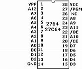 Image result for 2764 Eprom Data Sheet