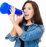 Image result for Cheerleading Megaphone PNG