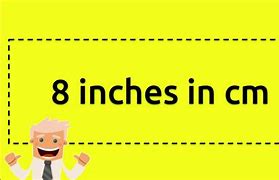 Image result for What Is 8 Inches