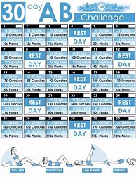 Image result for 30-Day 6 Pack AB Challenge