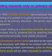 Image result for Protein Unfolding Experiment