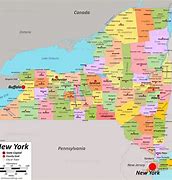 Image result for New York State Capital Map