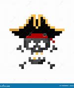 Image result for Pirate Skull Pixel
