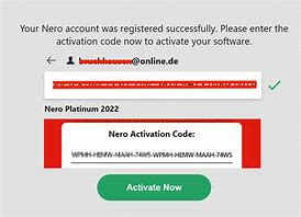 Image result for Nero Start Activation Code Free