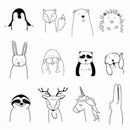 Image result for Hand Drawn Animals