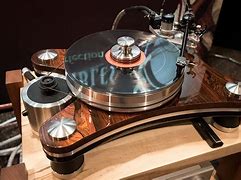 Image result for Fully Automatic Turntable with Wood Plinth New