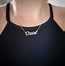 Image result for Personalized Name Word Necklace
