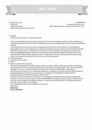 Image result for Job Profile Letter