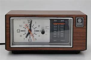 Image result for Classic Radio Alarm Clock