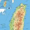 Image result for Taiwan Topographic Map