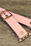 Image result for Rose Gold Apple Watch with Black Band