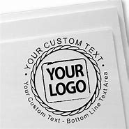 Image result for Custom Logo Rubber Stamp
