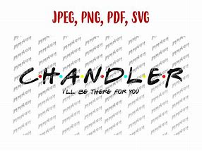 Image result for Chandler Bing SVG