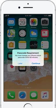 Image result for iPhone Change Password Screen