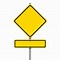 Image result for Cartoon Blank Road Sign