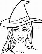 Image result for Witch Face Sketch Black and White