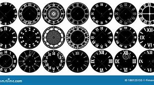 Image result for Black Antique Clock Dials