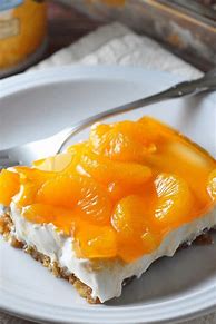 Image result for Mandarin Orange Pretzel Dessert