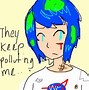 Image result for Earth Kun and Human Chan Argument Sketch