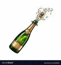 Image result for Bottle of Champagne Poppingh