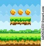 Image result for Pixel Game Background Dimensions