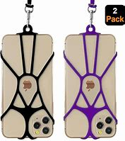Image result for Silicone Lanyard Cell Phone Holder