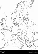 Image result for Line Map of Europe