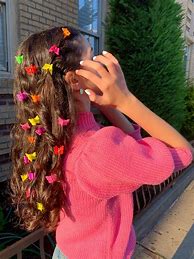 Image result for Aesthetic Hairstyles with Tiny Clip