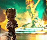 Image result for Dancing Baby Groot Meme