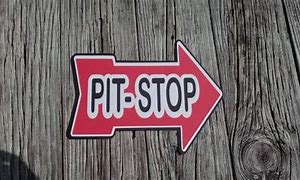 Image result for Pit Stop Racing Cars Sign