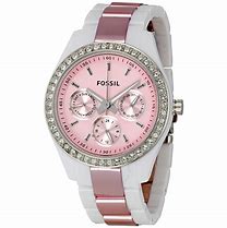 Image result for Fossil Watch Pink Face