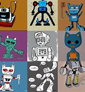 Image result for Robot Cat Anime