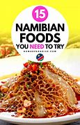 Image result for Namibian Cultural Food