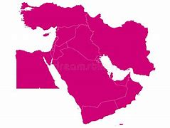 Image result for Modern Day Map of Middle East