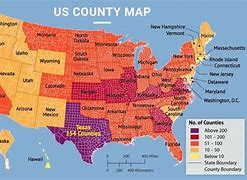 Image result for United States Map with County Names