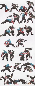 Image result for Marvel Character Poses