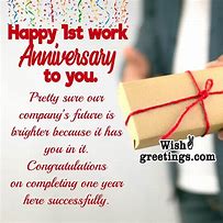 Image result for One Year Work Anniversary Greeting