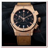 Image result for Hublot Geneva Chronograph Gold Watch