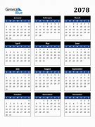 Image result for 2078 Calendar