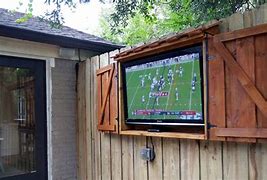 Image result for DIY Outdoor TV Cover