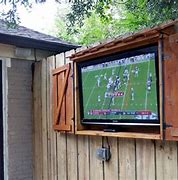 Image result for Enclosed Outdoor TV Cabinet