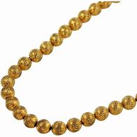 Image result for Black and Gold Bead Necklace
