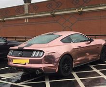 Image result for Rose Gold Wrap Mustang