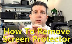 Image result for Remove Otterbox Screen Protector