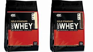 Image result for Gold Standard Whey Protein Bag