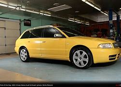 Image result for Yellow Audi S4