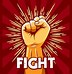 Image result for Red Raised Fist
