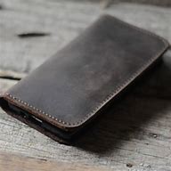 Image result for Black Leather iPhone 14 Case